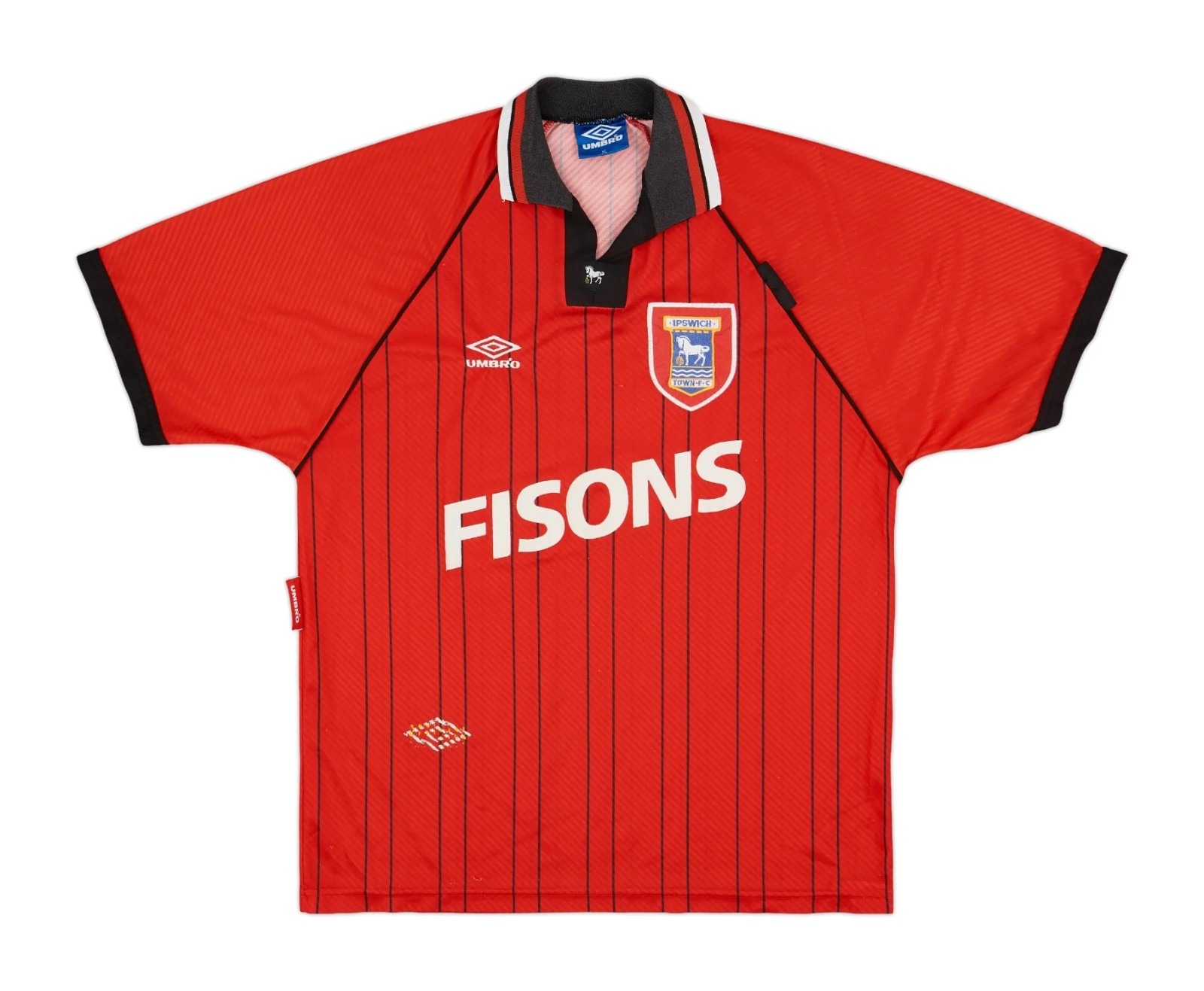 Segunda equipación de Ipswich Town 94-95 (Carry-over)