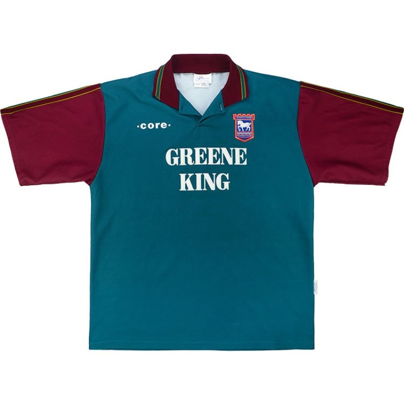 Segunda equipación de Ipswich Town 95-96