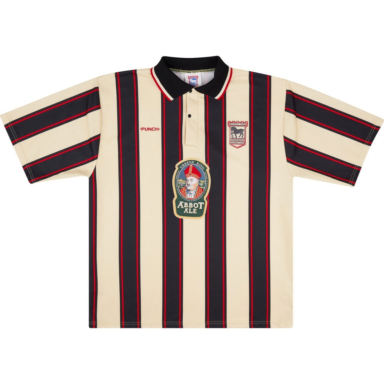 Segunda equipación de Ipswich Town 96-97