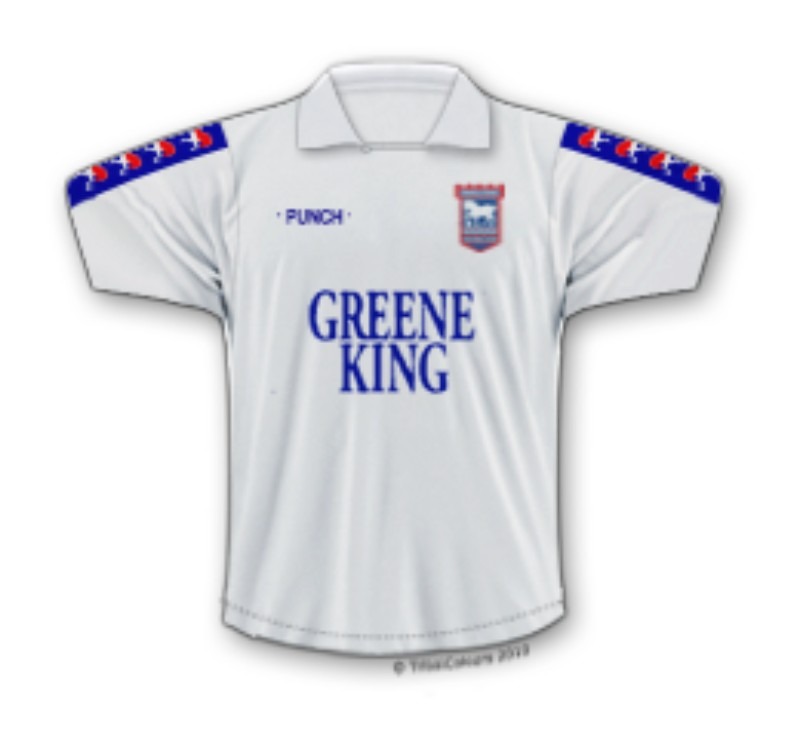 Tercera equipación de Ipswich Town 98-99