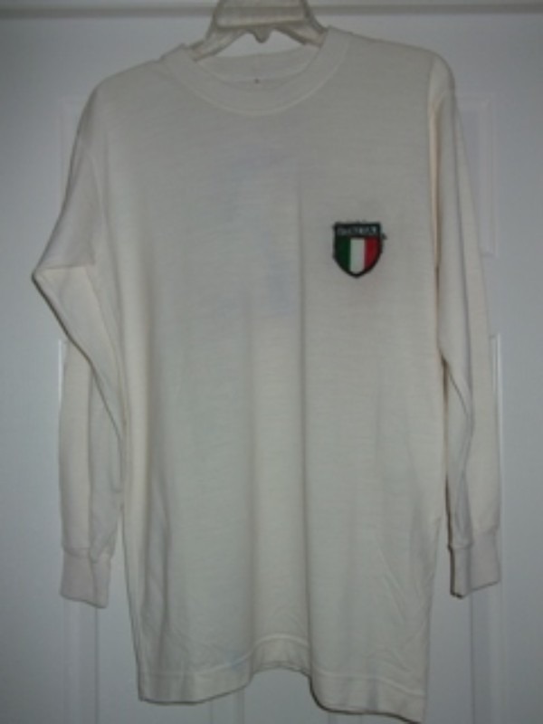 Segunda equipación de Italy 1958
