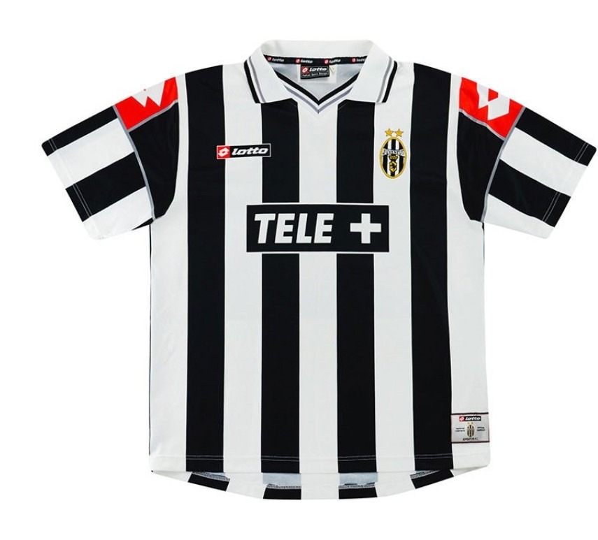 Primera equipación de Juventus FC 00-01