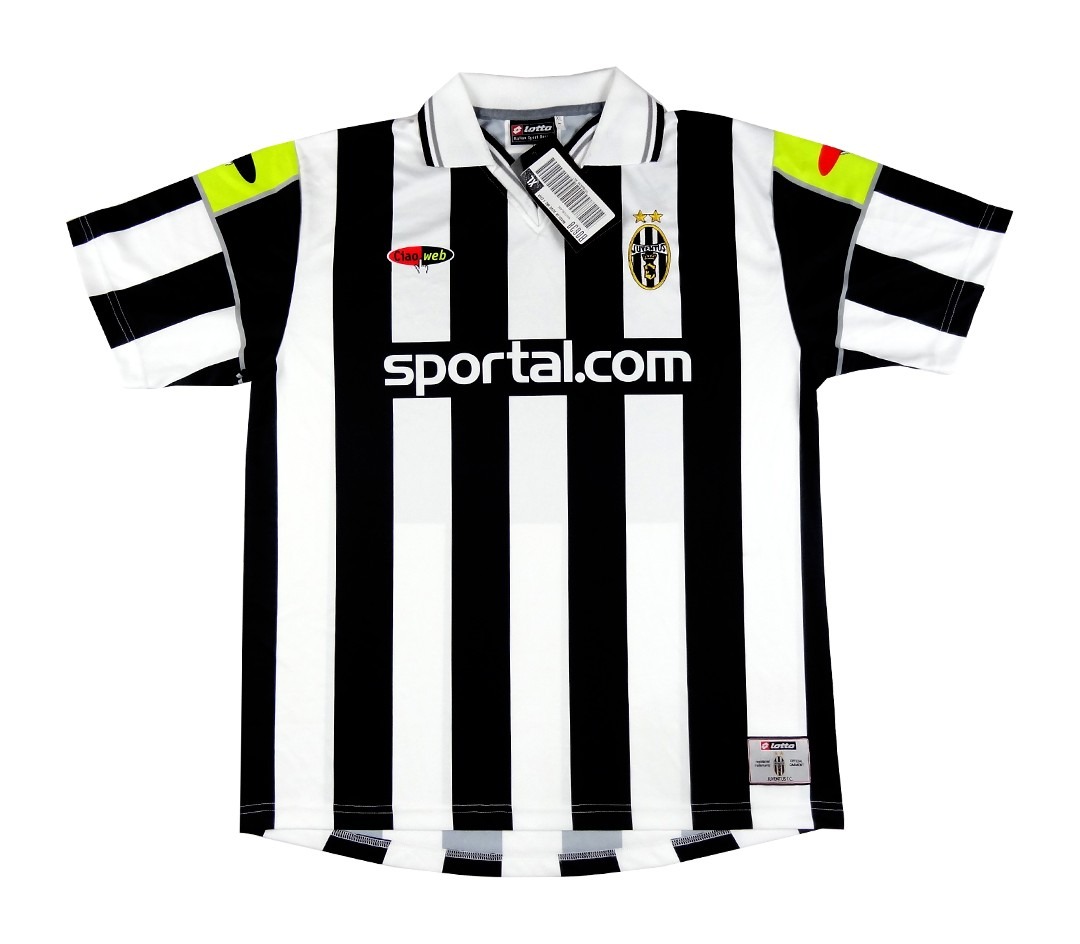 Primera equipación de Juventus FC 00-01