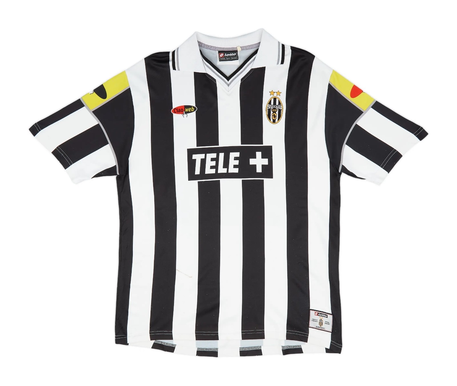 Primera equipación de Juventus FC 00-01