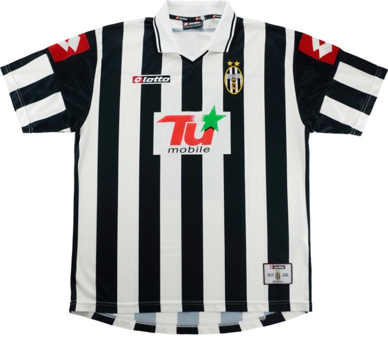 Primera equipación de Juventus FC 01-02