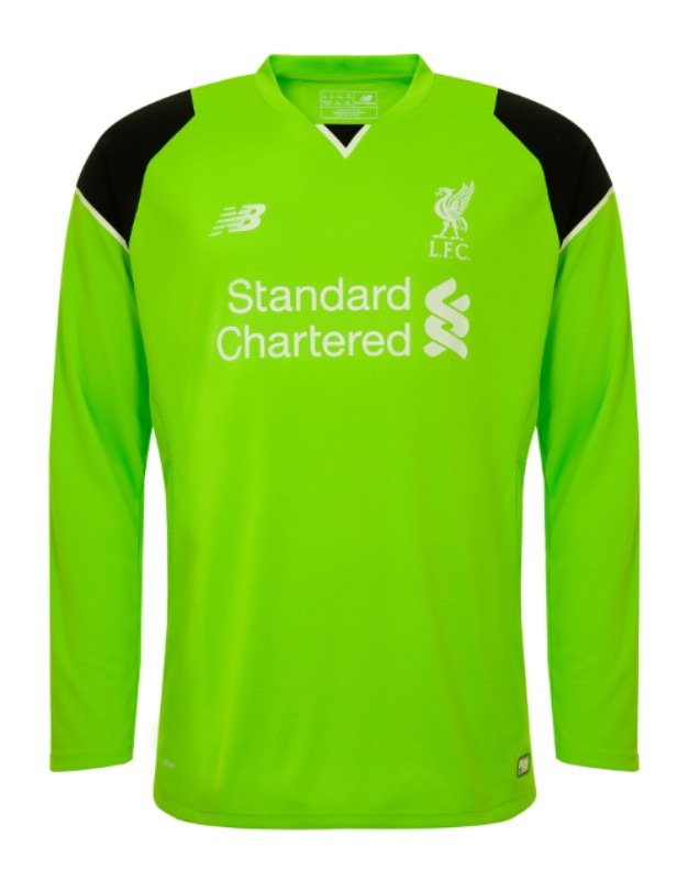 Equipación de portero de Liverpool FC 16-17