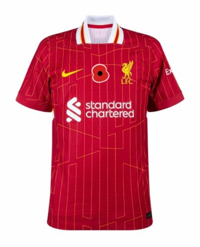 Primera equipación de Liverpool FC 24-25