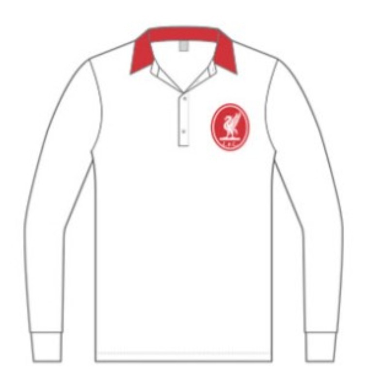 Segunda equipación de Liverpool FC 56-57
