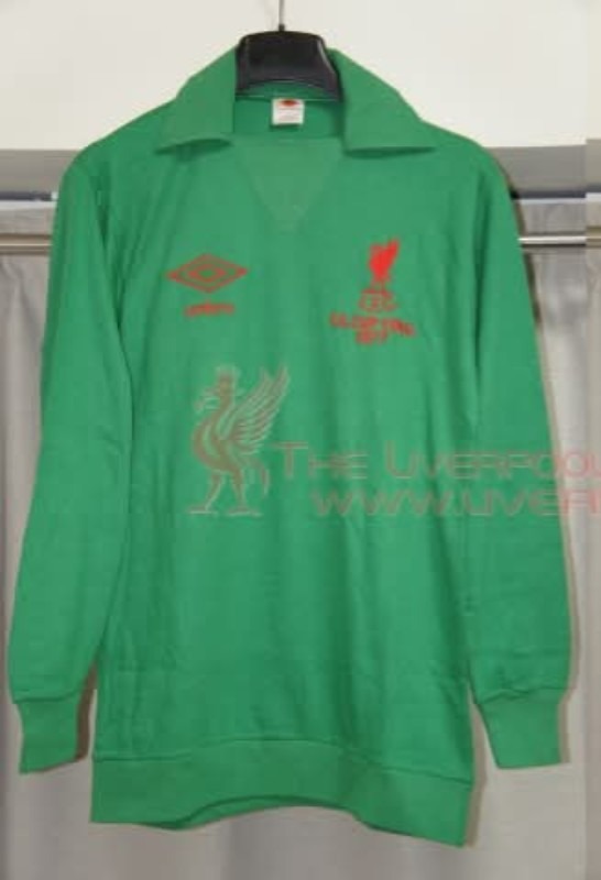 Equipación de portero de Liverpool FC 76-77