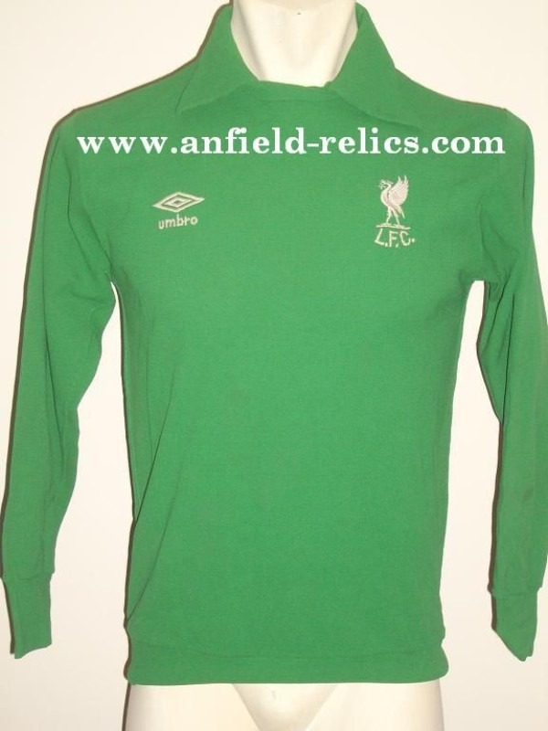Equipación de portero de Liverpool FC 78-79