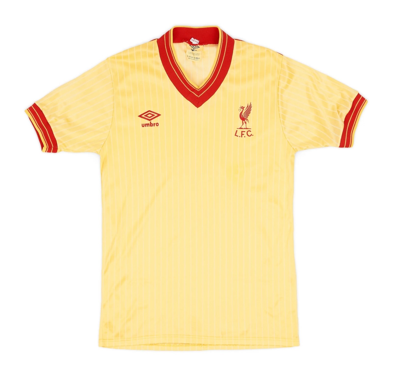 Segunda equipación de Liverpool FC 84-85