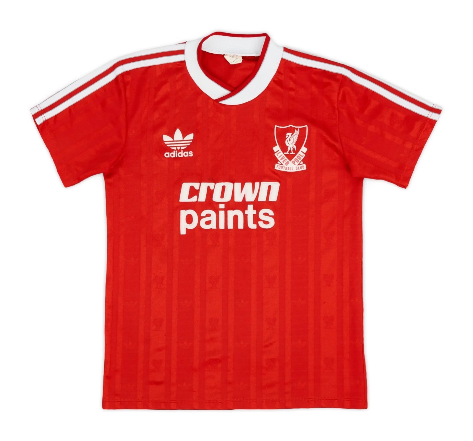Primera equipación de Liverpool FC 87-88