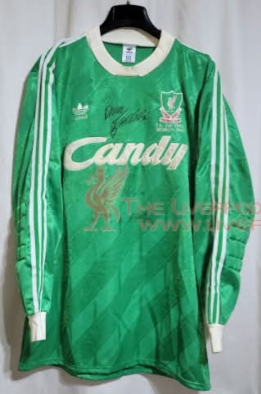 Equipación de portero de Liverpool FC 88-89