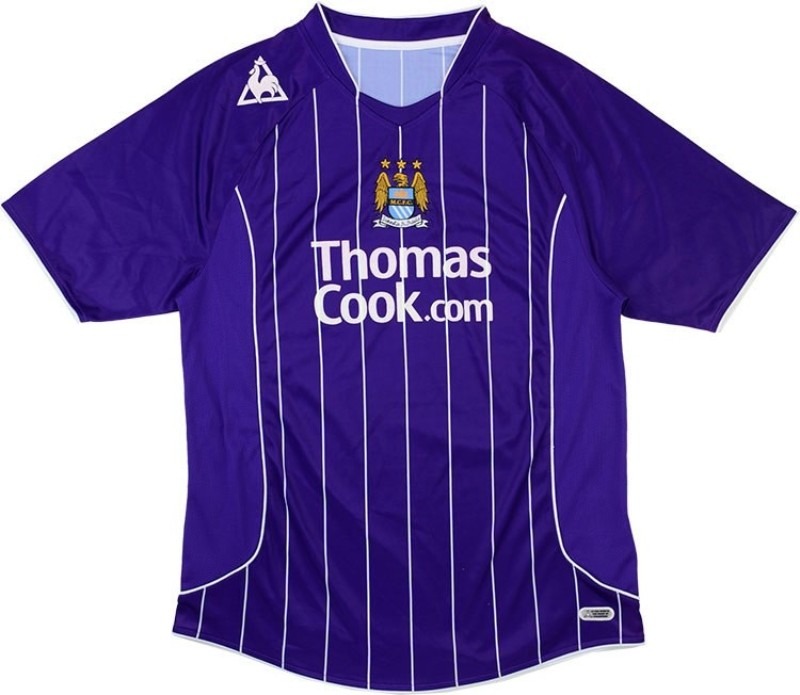 Segunda equipación de Manchester City 07-08