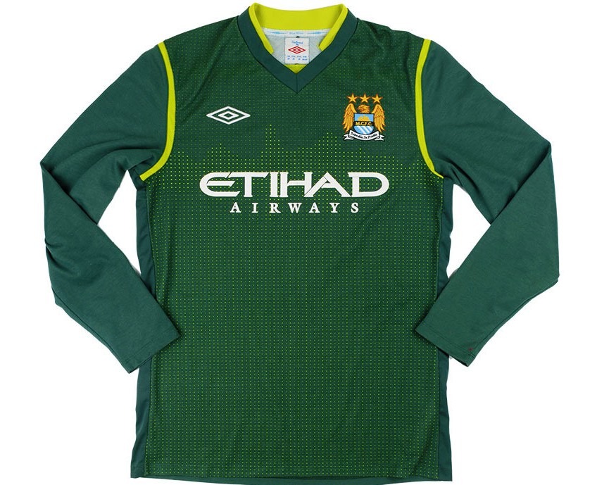 Equipación de portero de Manchester City 11-12