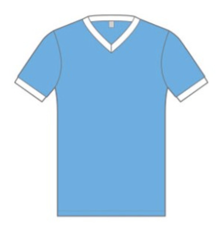 Primera equipación de Manchester City 59-60