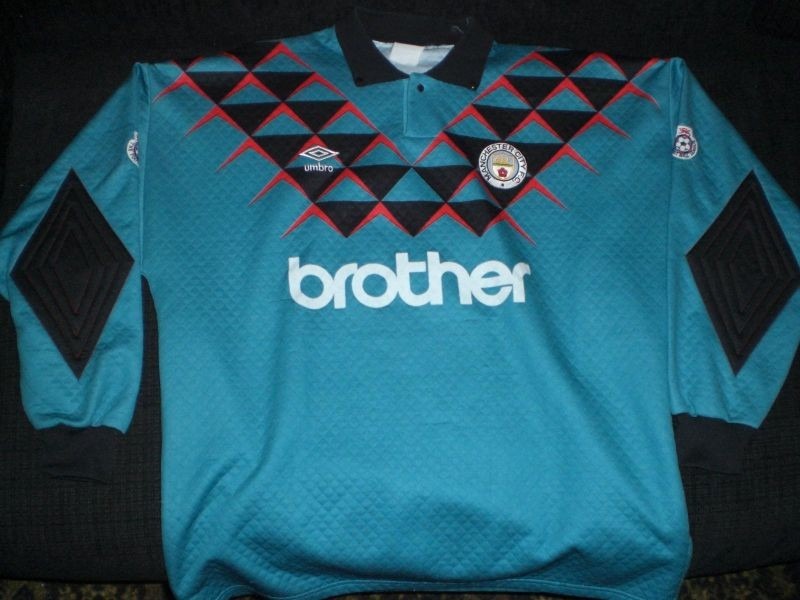 Equipación de portero de Manchester City 91-92