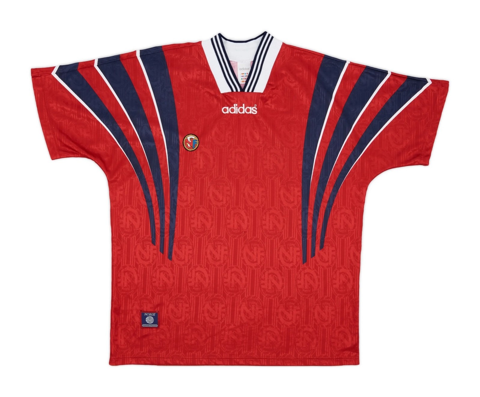 Primera equipación de Norway 1996