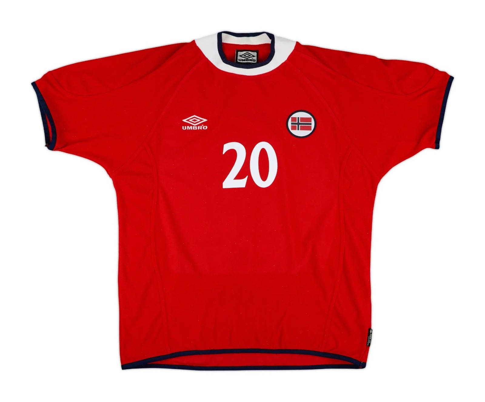Primera equipación de Norway 2000