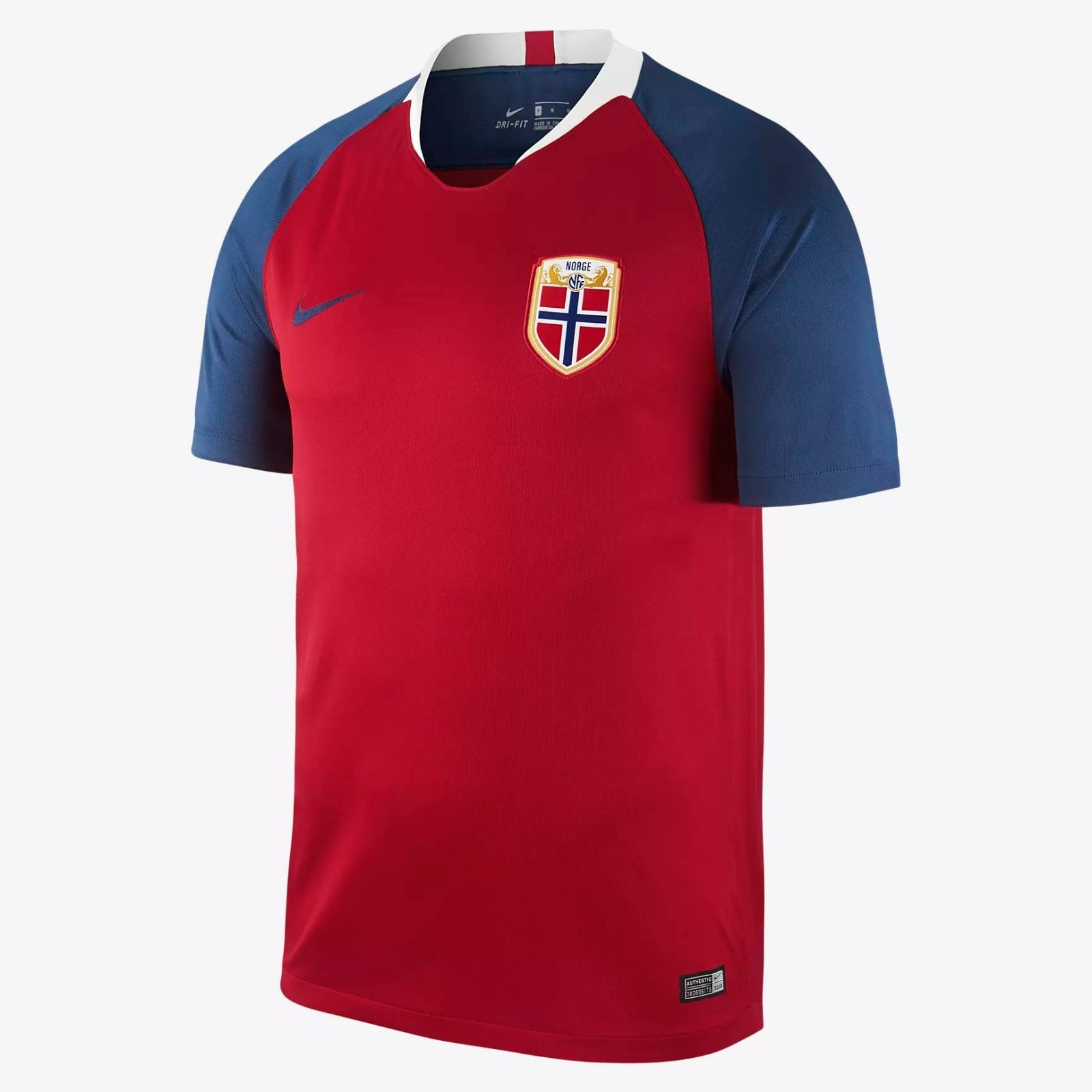 Primera equipación de Norway 2018