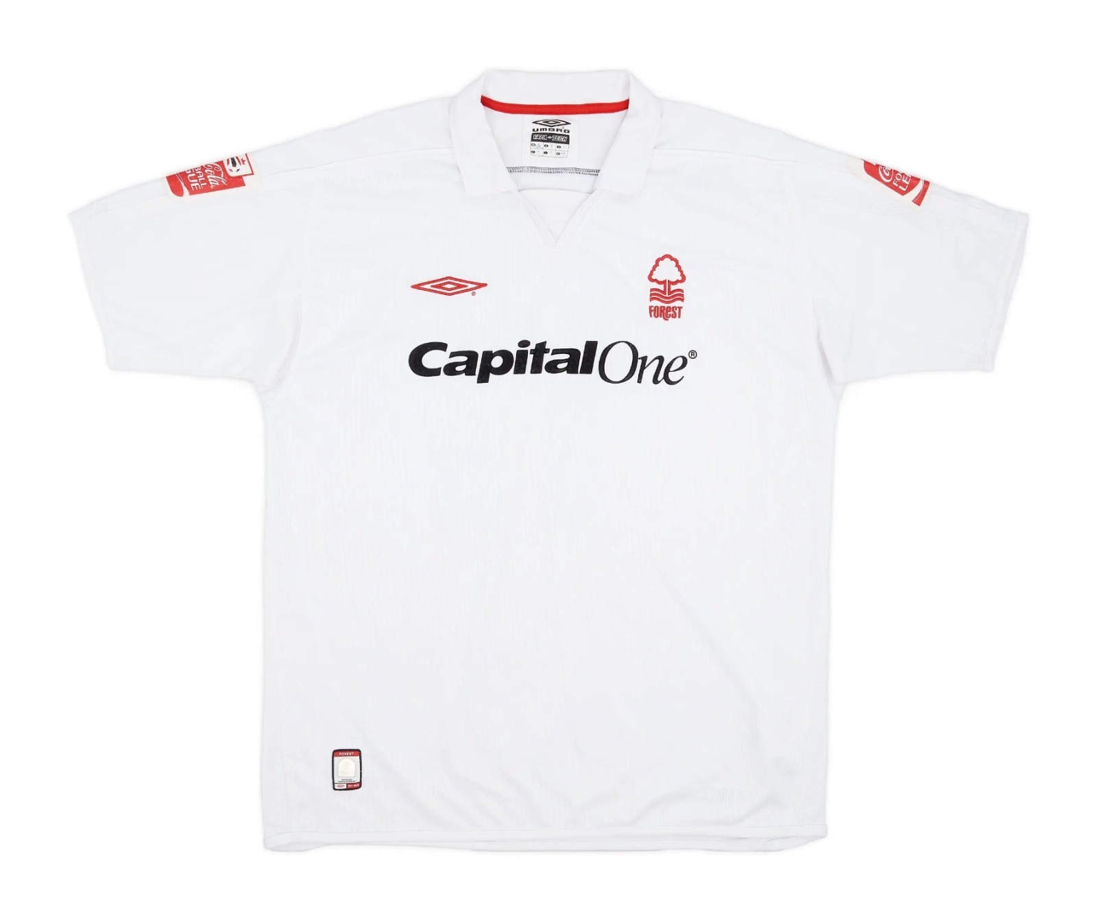 Segunda equipación de Nottingham Forest 03-04