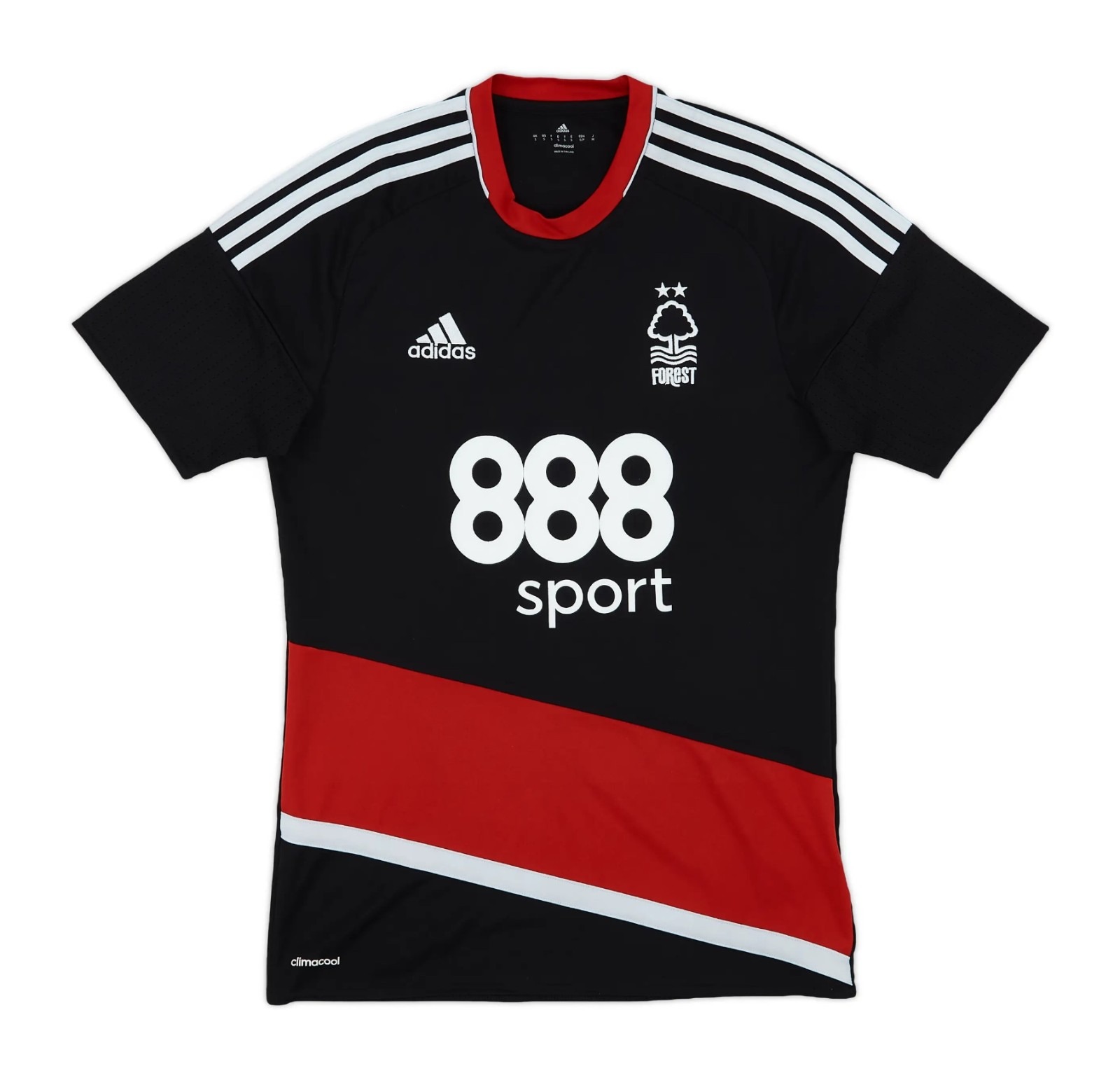 Segunda equipación de Nottingham Forest 16-17