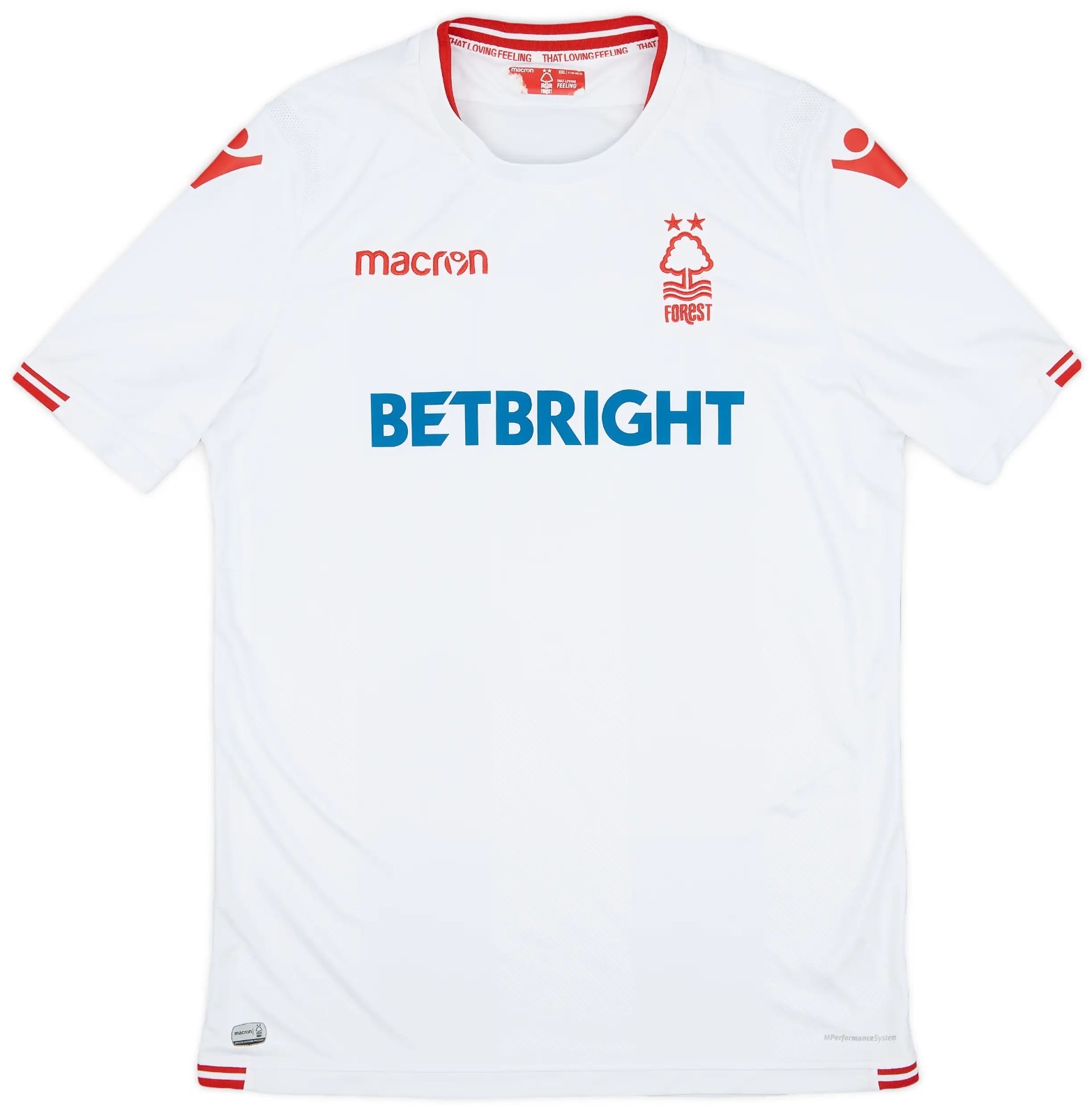 Segunda equipación de Nottingham Forest 18-19