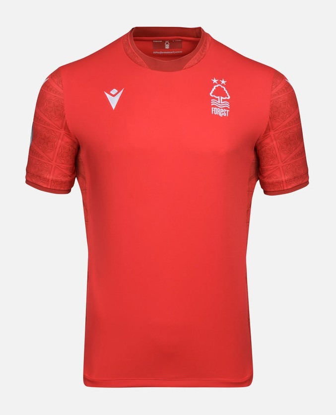 Primera equipación de Nottingham Forest 22-23