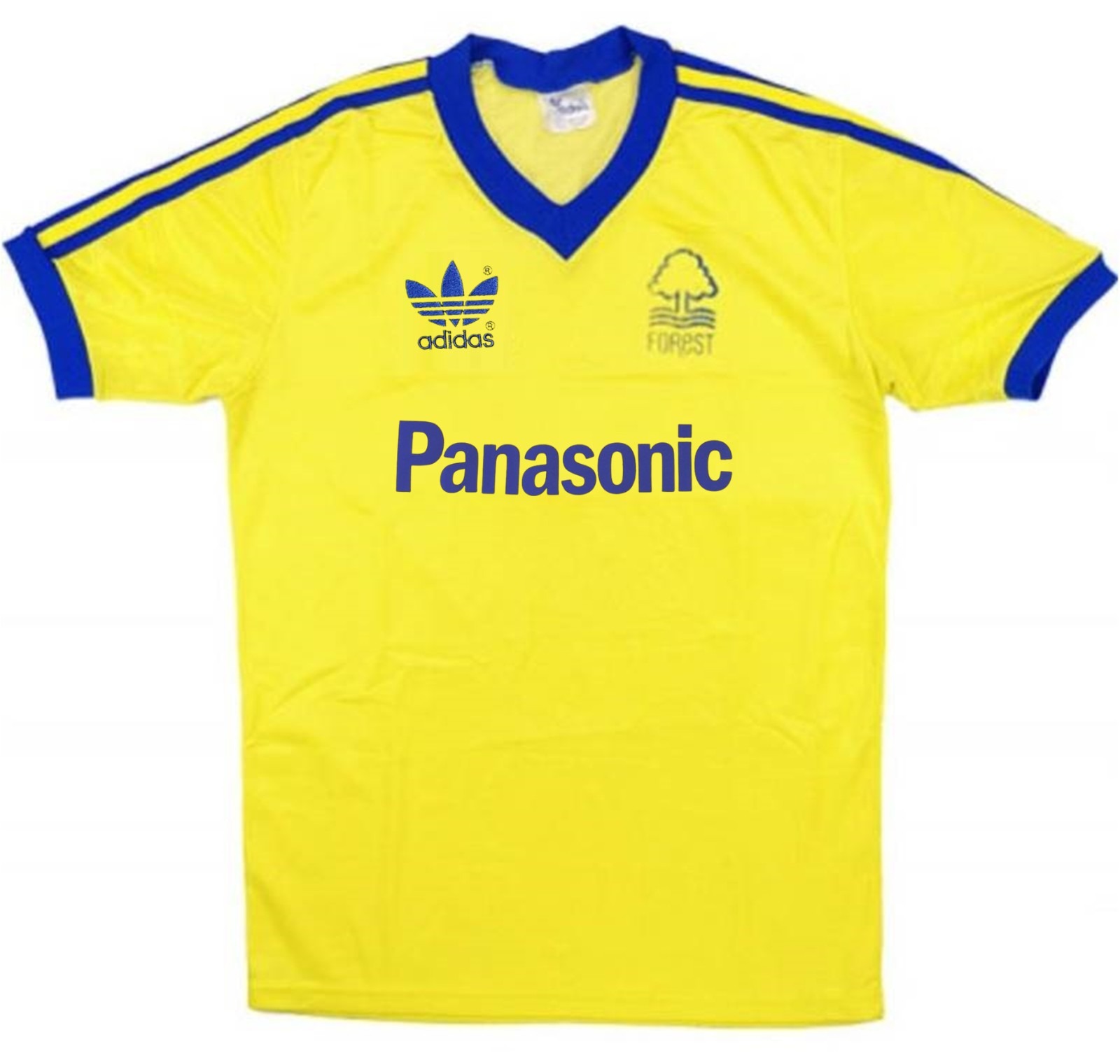 Segunda equipación de Nottingham Forest 80-81