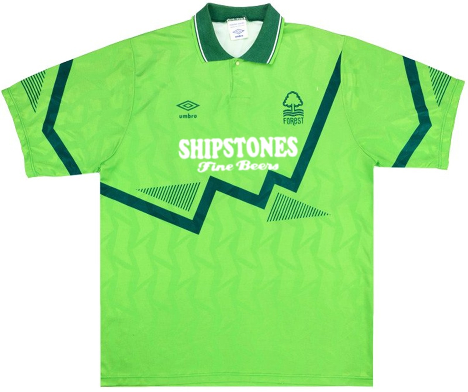 Tercera equipación de Nottingham Forest 91-92
