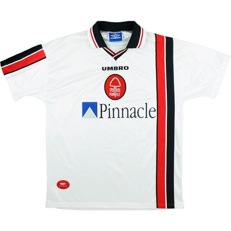 Segunda equipación de Nottingham Forest 97-98