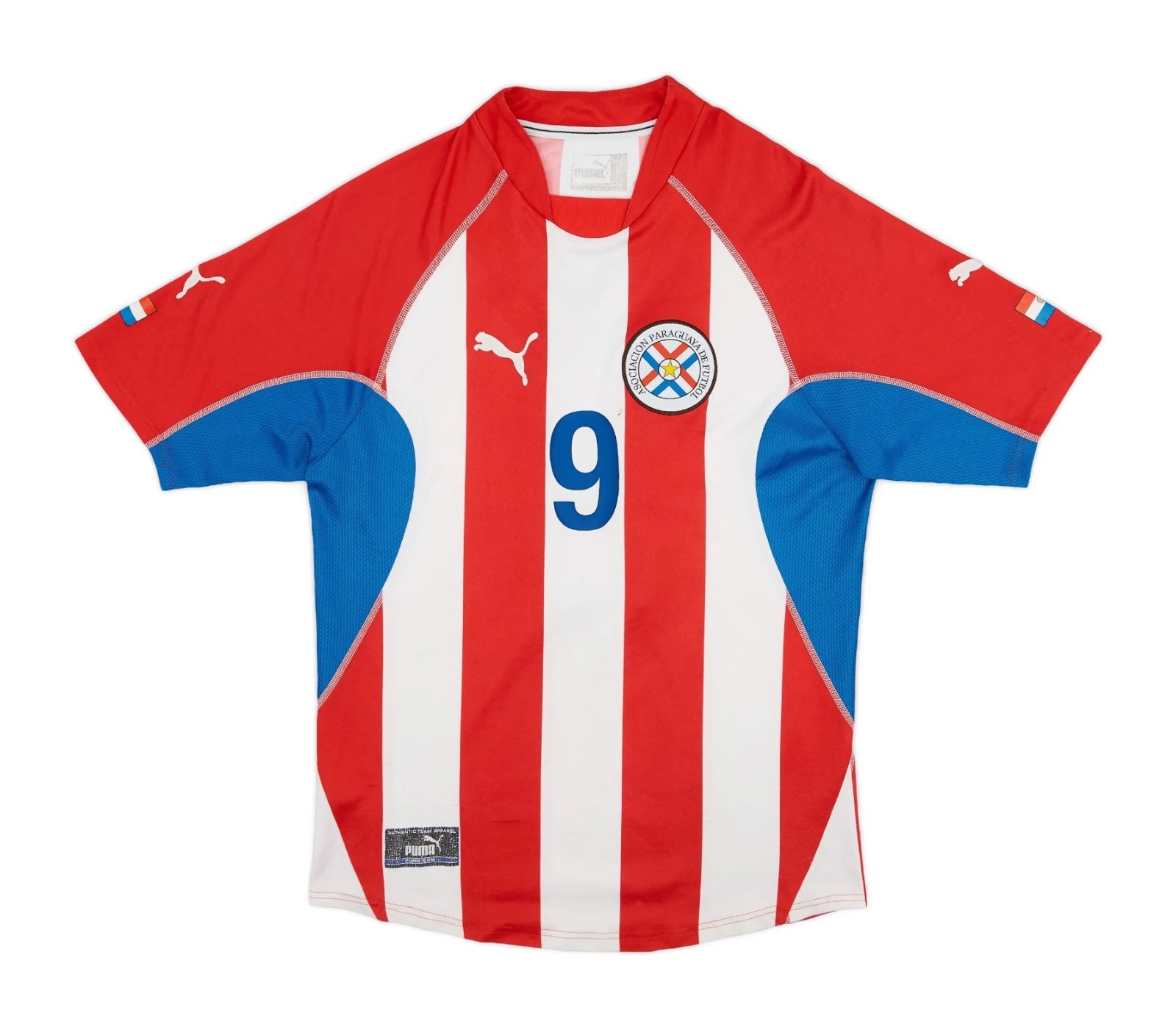 Primera equipación de Paraguay 2002