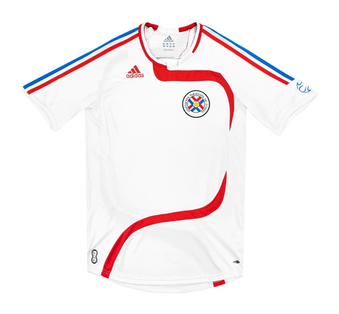 Segunda equipación de Paraguay 2007