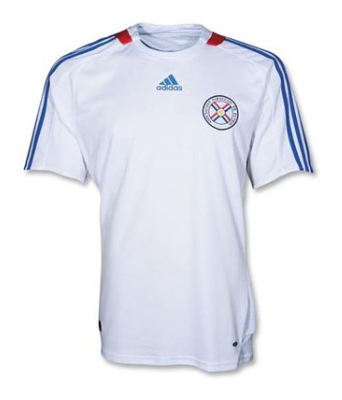 Segunda equipación de Paraguay 2008