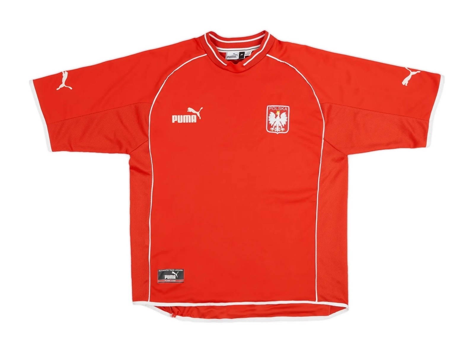Segunda equipación de Poland 01-02
