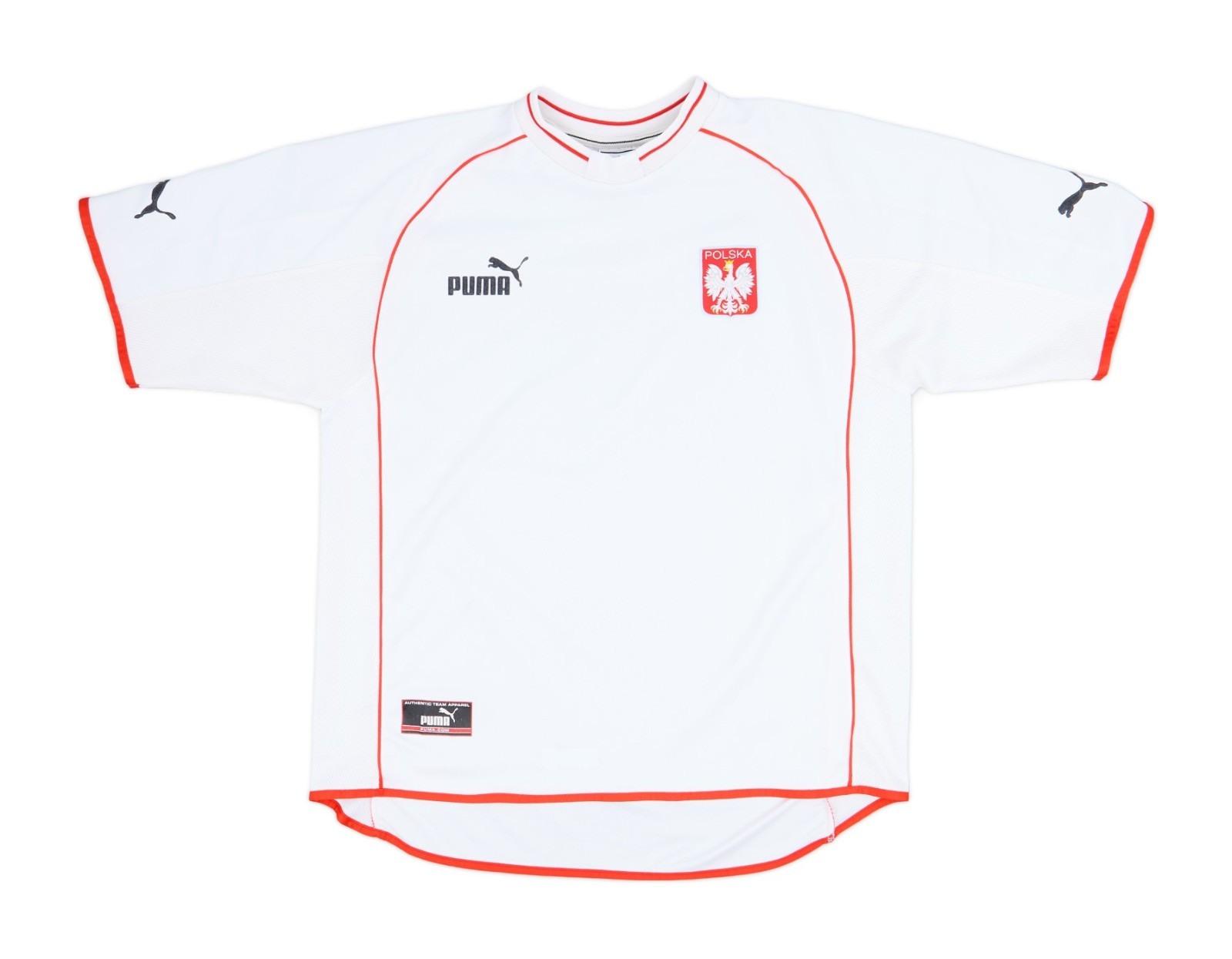 Primera equipación de Poland 01-02