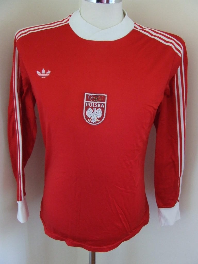 Primera equipación de Poland 1976