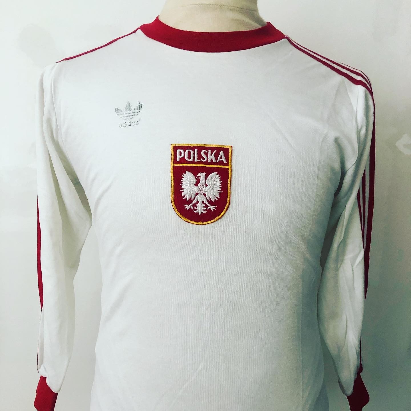 Primera equipación de Poland 1978