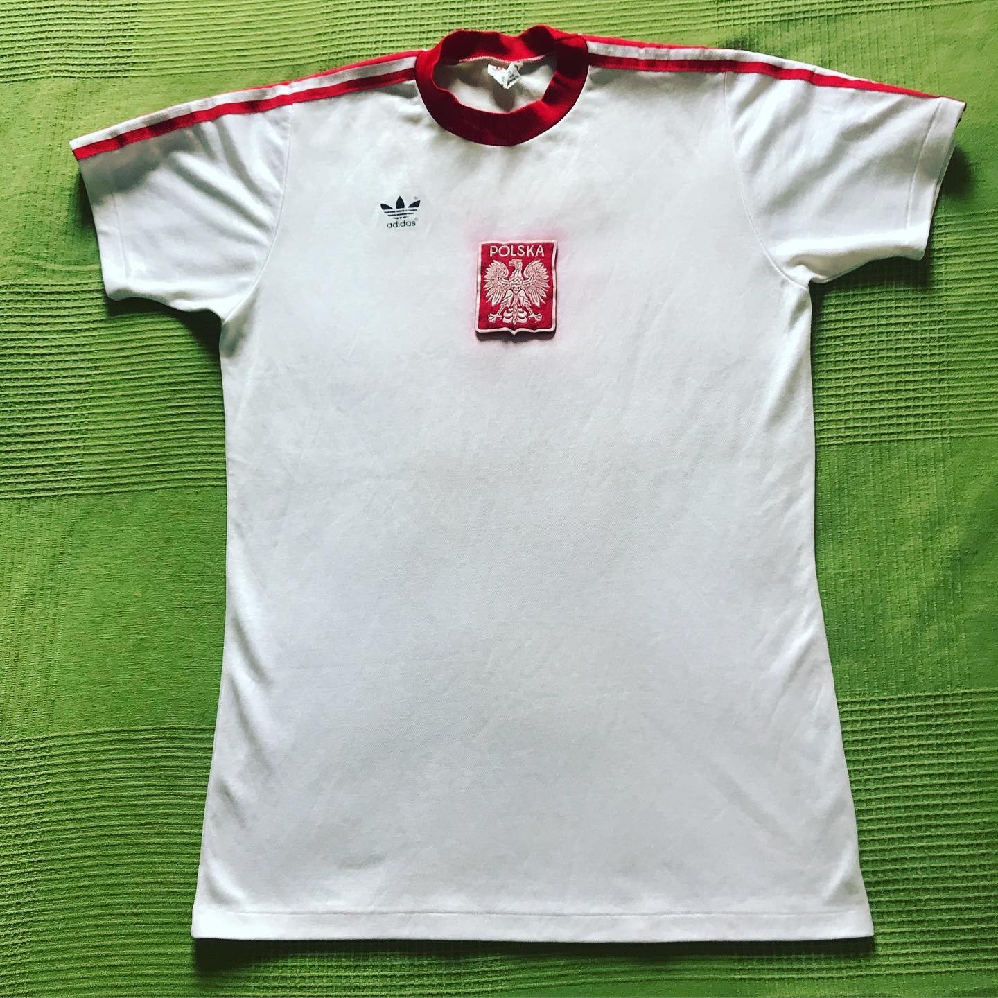 Primera equipación de Poland 1981