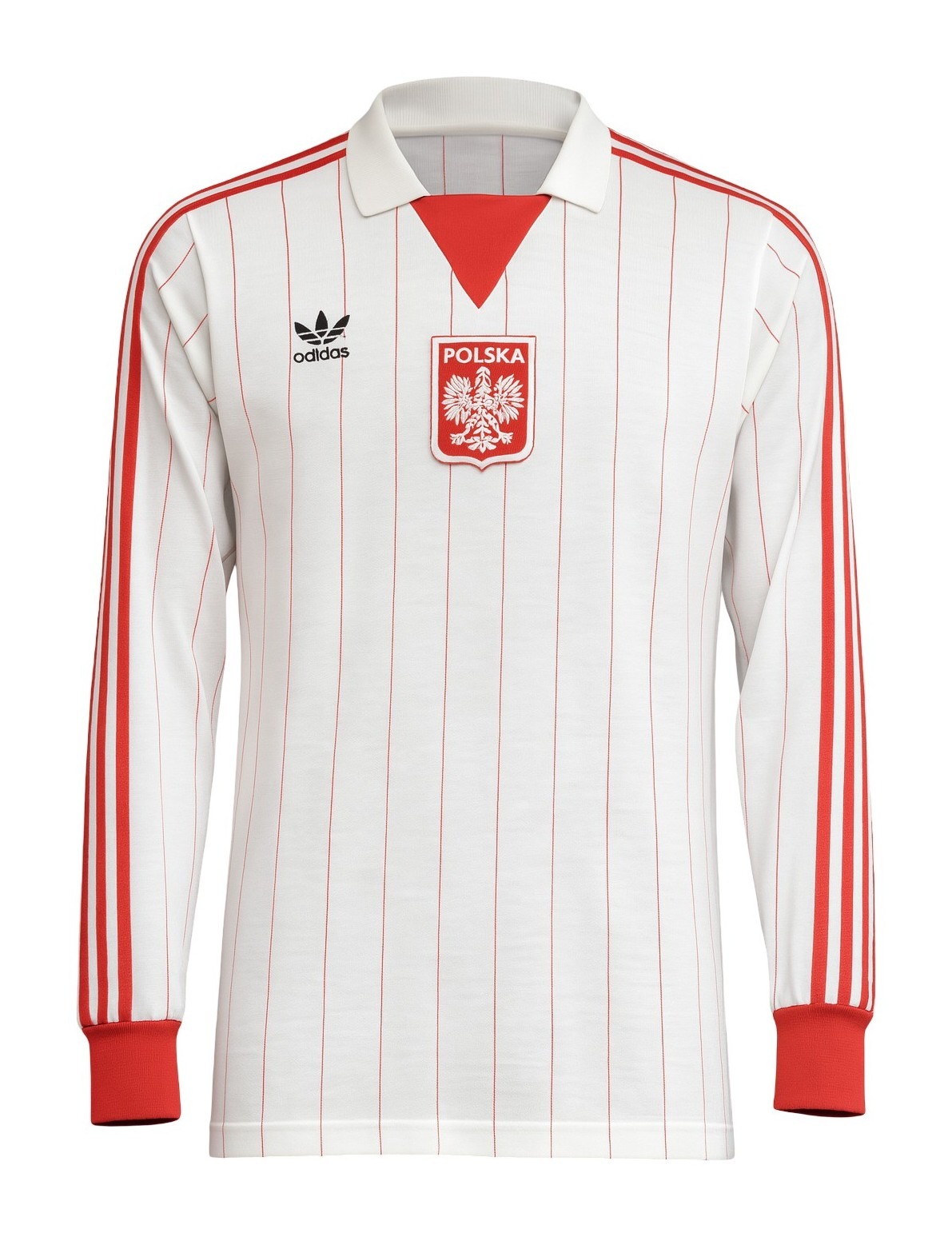 Primera equipación de Poland 1984