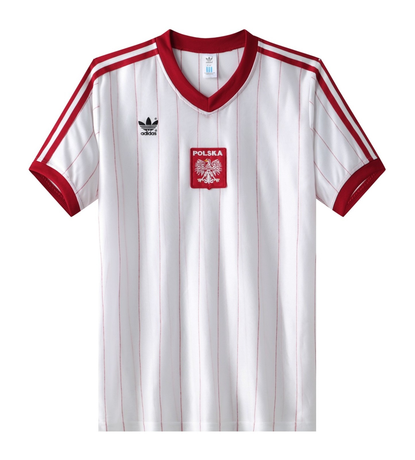 Primera equipación de Poland 1984