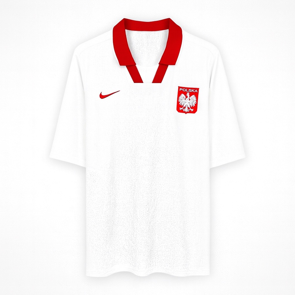 Primera equipación de Poland 1996