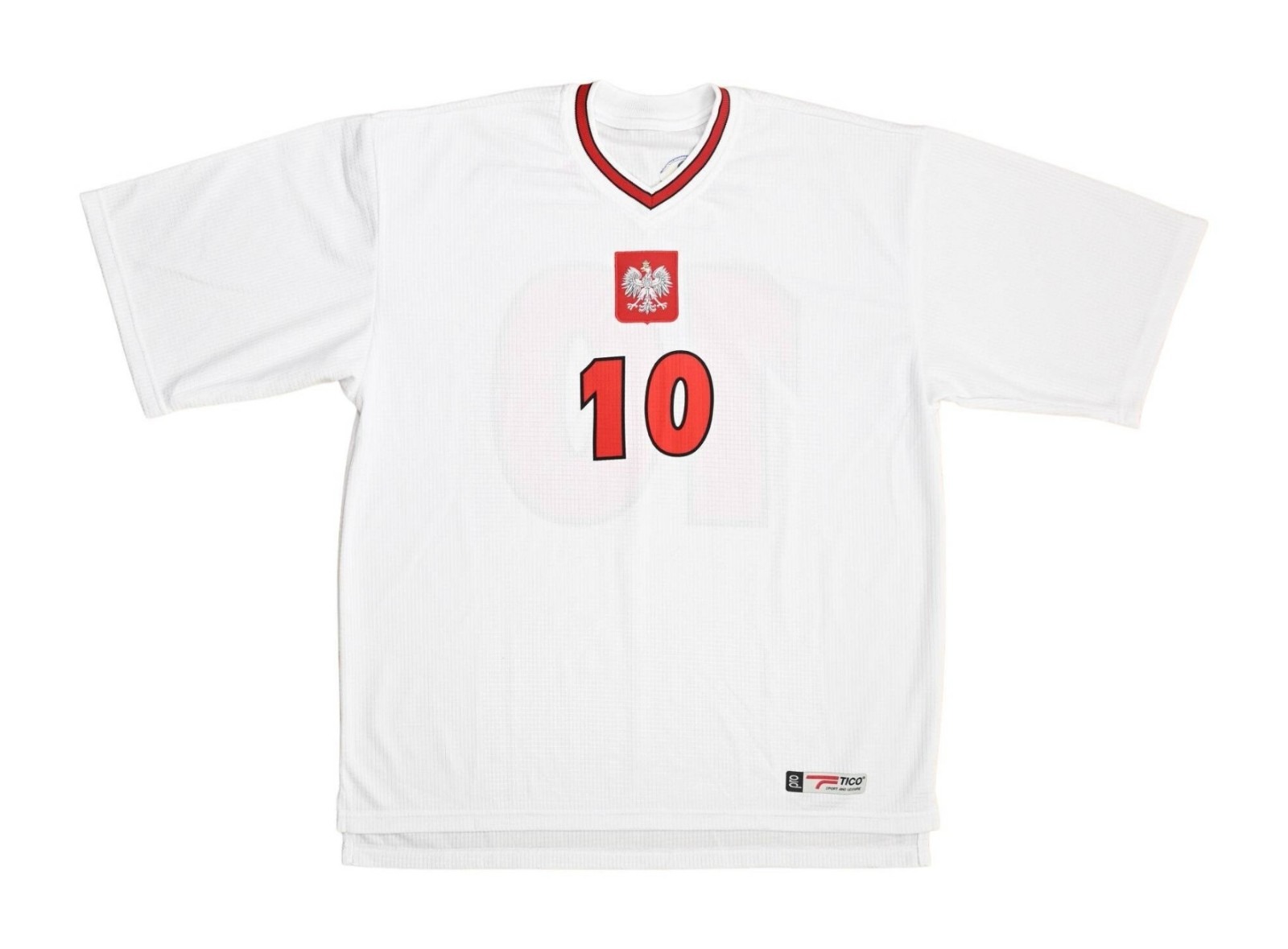 Primera equipación de Poland 2000