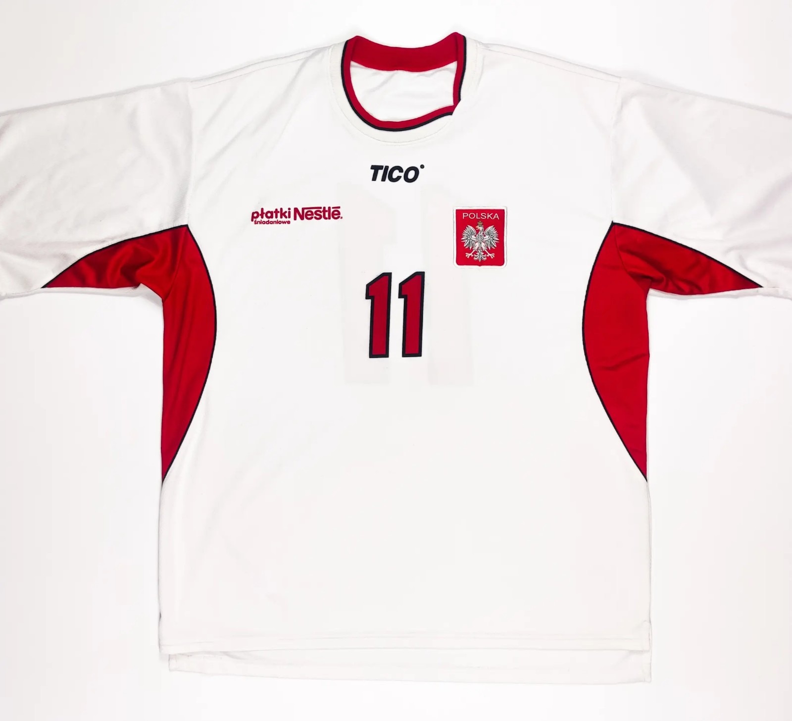 Primera equipación de Poland 2000