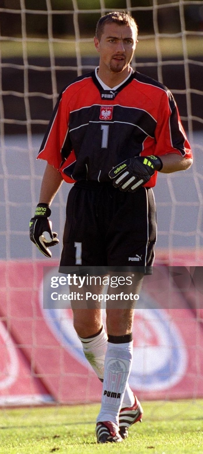 Equipación de portero de Poland 2001