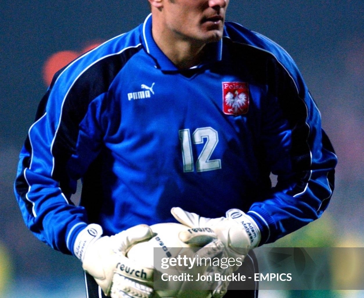 Equipación de portero de Poland 2001