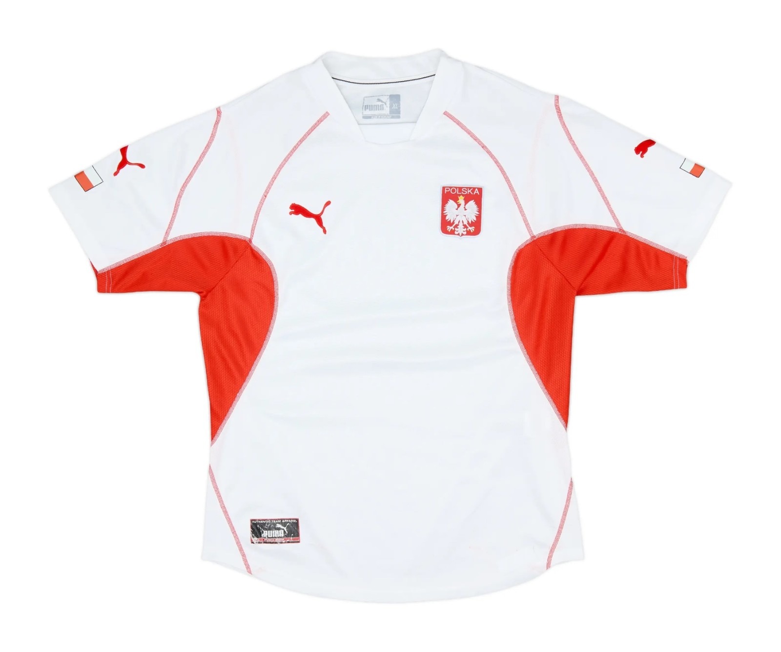 Primera equipación de Poland 2002