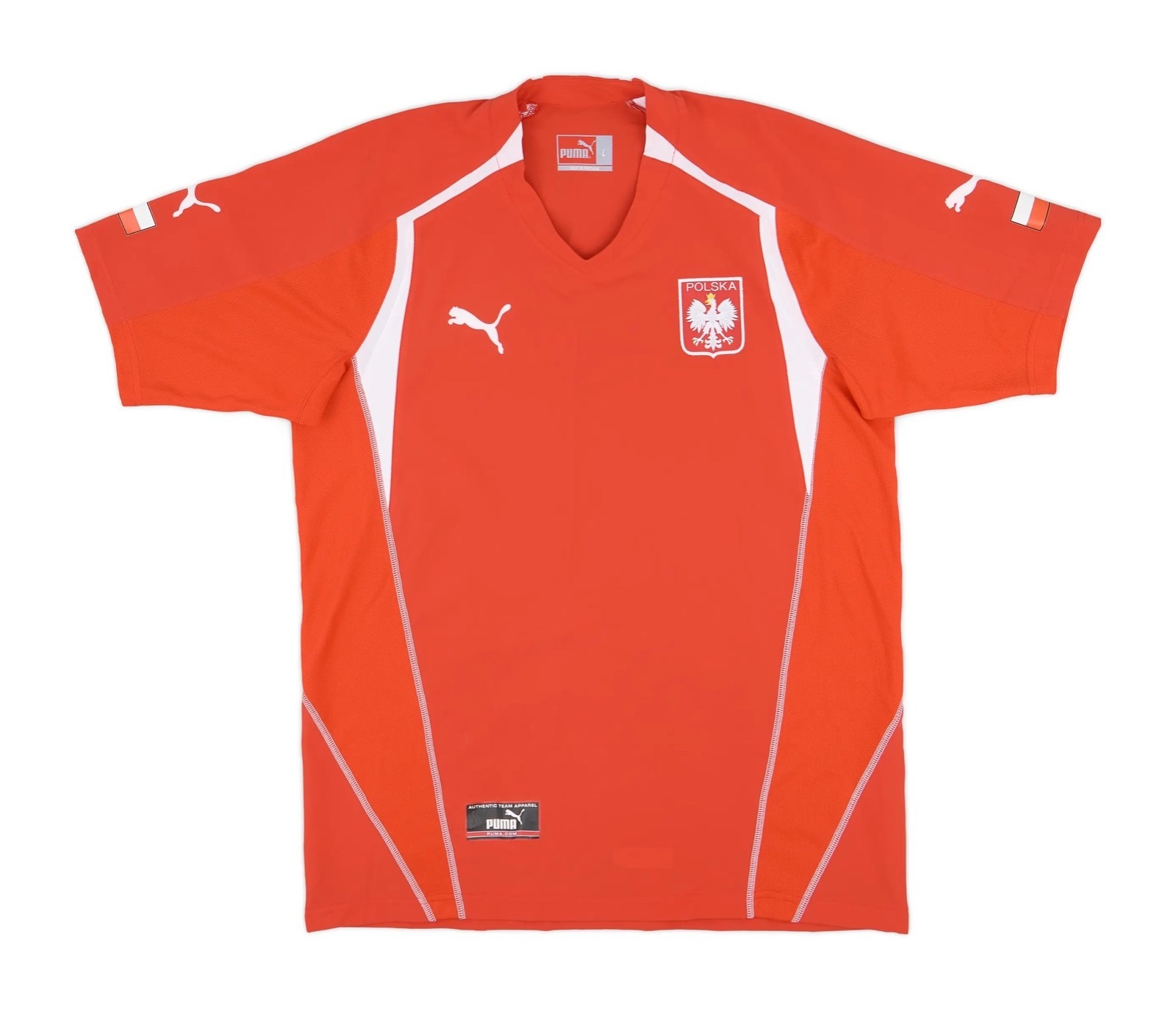 Segunda equipación de Poland 2004