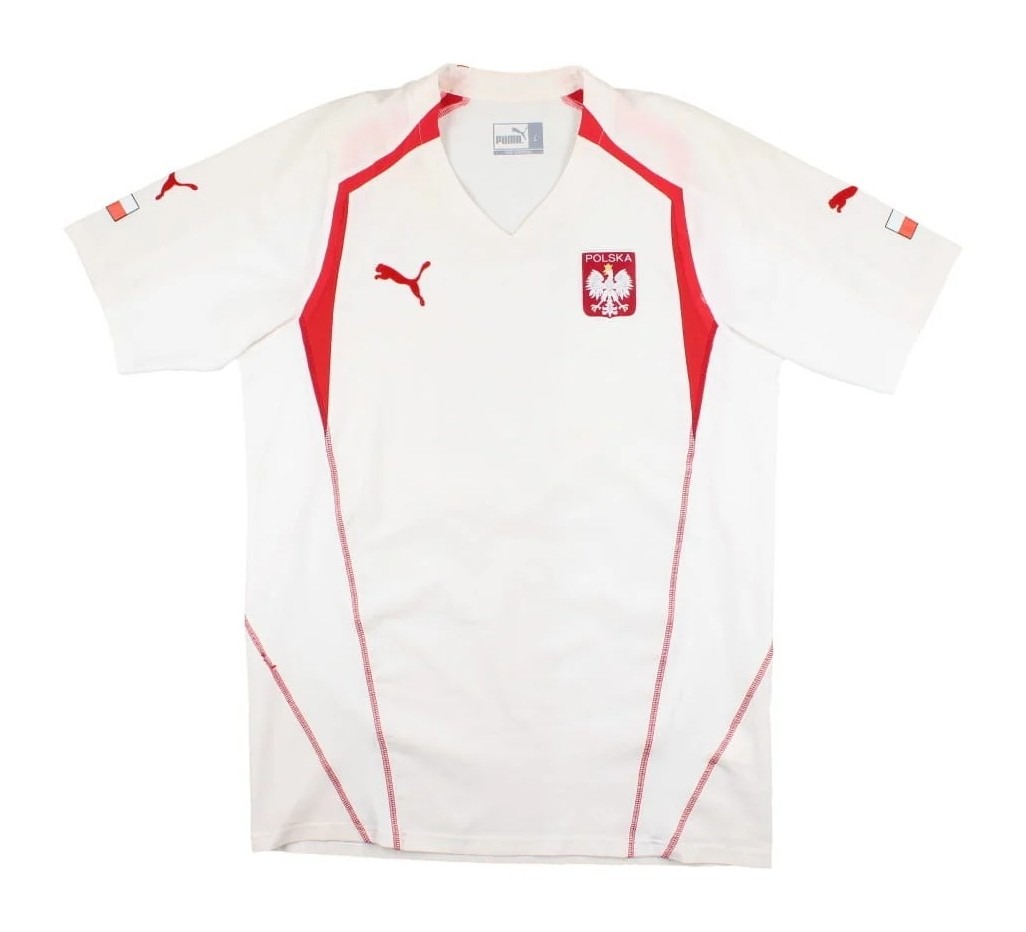 Primera equipación de Poland 2004