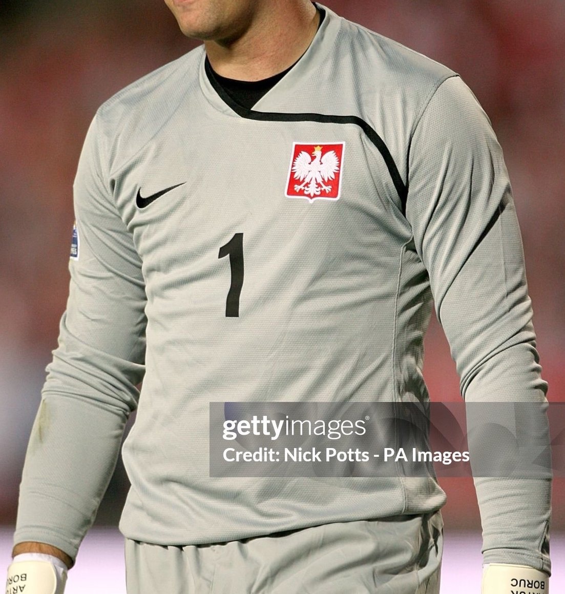 Equipación de portero de Poland 2010